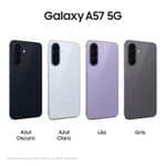 Samsung Galaxy A57 5G - 8/128GB, AMOLED de 6,7", Exynos 1680, 50Mpx, 5000mAh, 45W, eSIM, IP68 + Cargador 25W - Smartphone || 256GB por 360€