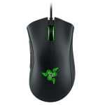 Razer DeathAdder Essential - Ratón Gaming con sensor óptico, 6400 DPI 5 botones programables, interruptores mecánicos