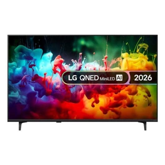 Smart TV LG 50" QNED 50QNED72B6B 4K (Quantum Dot, NanoCell, HDR10, Mini LED, procesador con IA, webOS 24, HDMI, en PcComponentes)