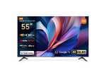 TV QLED 55" - Xiaomi 55 A PRO, QLED 4K, Quad cortex A55, Smart TV, Google TV, Negro
