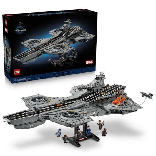 Maqueta LEGO Marvel 76354 El Helitransportador de SHIELD para Adultos