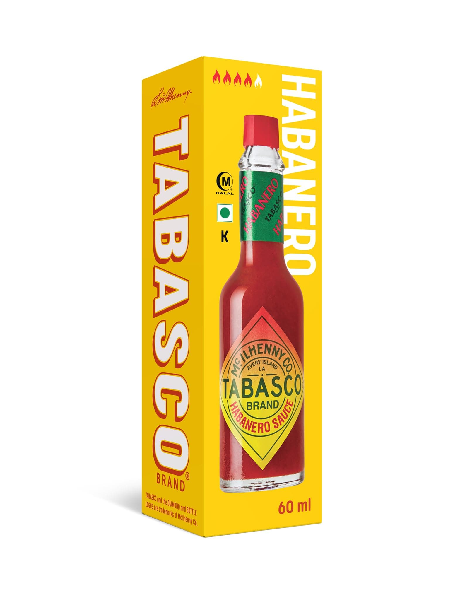 Tabasco Habanero - Salsa Picante Sabor Fuerte, Elaborada Con Chiles Habaneros (2'85€ con más suscripciones activas)