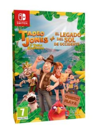 Tadeo Jones 3: La Tabla Esmeralda + El Legado del Sol de Occidente Nintendo Switch