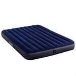 Intex Colchón hinchable Dura-Beam, Cama de aire inflable para camping (152 x 203 x 25 cm)