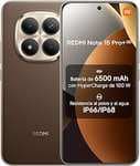 XIAOMI REDMI Note 15 Pro+ 5G - 8+256GB, AMOLED 6,83" 1.5K , cámara de 200 MP, Hypercharge 100W, Cargador no Incluido, café Moca
