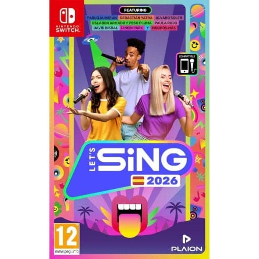 Let’s Sing 2026 – Juego de Karaoke Musical para Nintendo Switch, Formato Físico