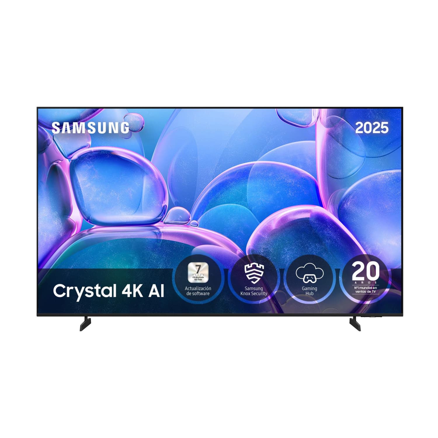 Samsung Smart TV 75" TU75U7025FK, 4K UHD, Crystal Processor 4K AI | 89'85€ en cupón próximas compras | Hasta 280€ de regalo en contenidos
