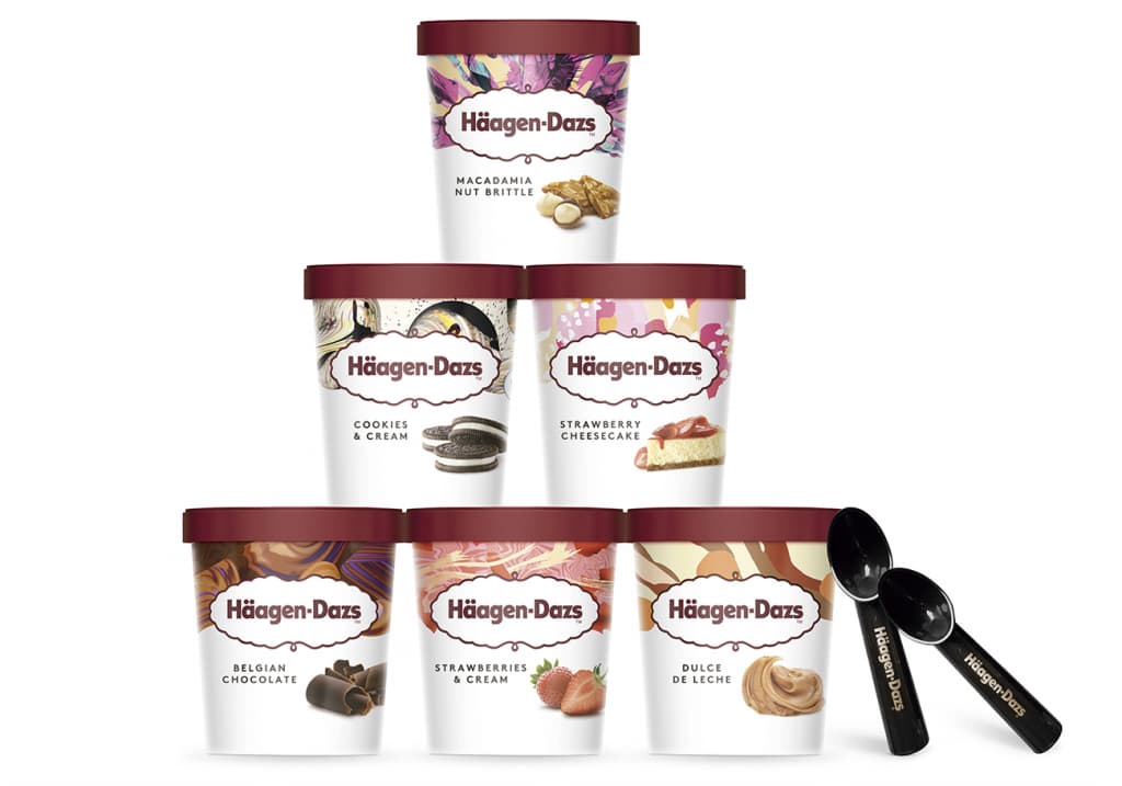 3 Tarrinas de Helado Häagen Dazs 460ml a 7,55 - (3x2 y 50% en Tarrinas de Helado)