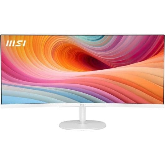 Monitor MSI Pro MP341CQW E12 34" UltraWide Quad HD 120Hz VA Curvo Blanco