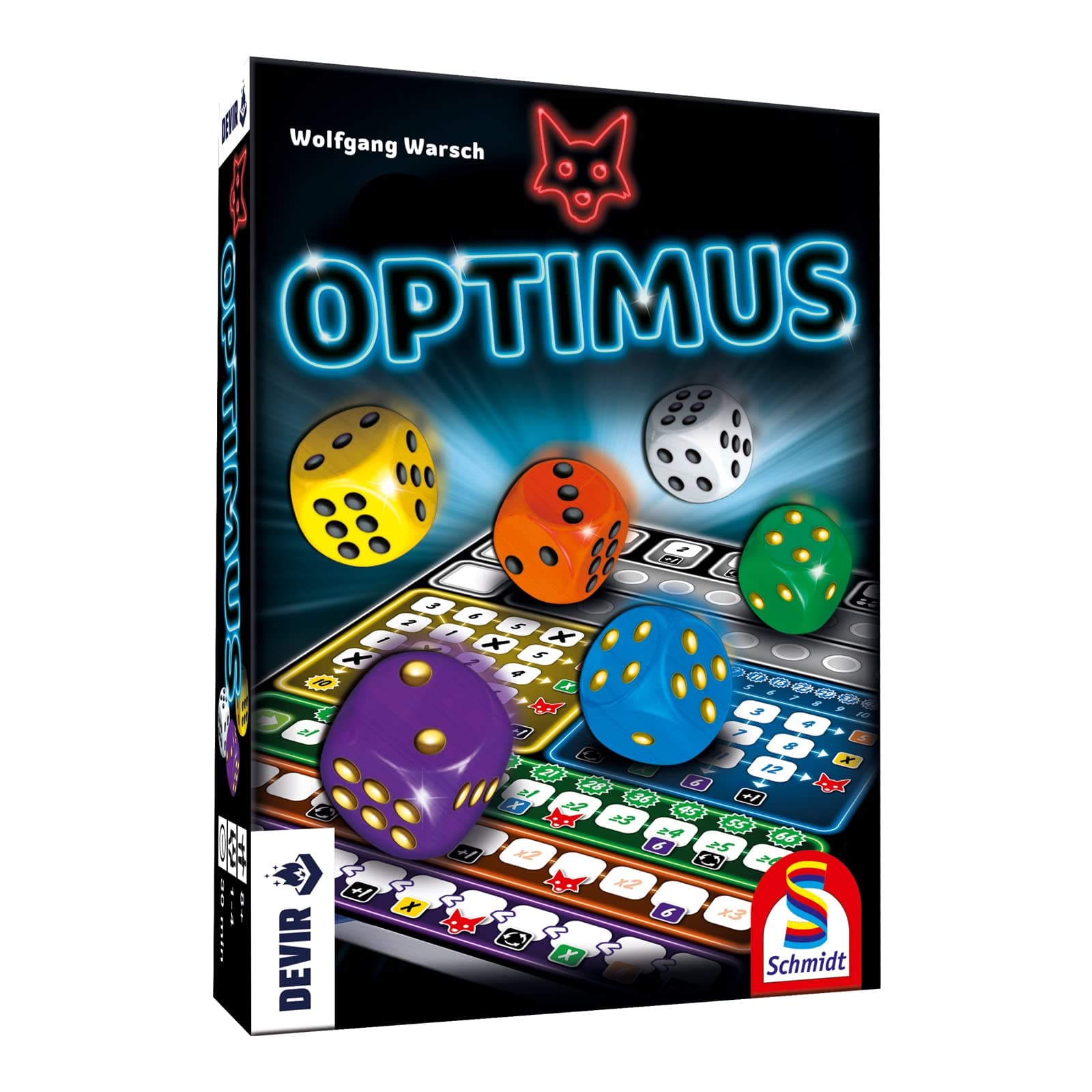 Devir- Optimus, Juego de Mesa Dados