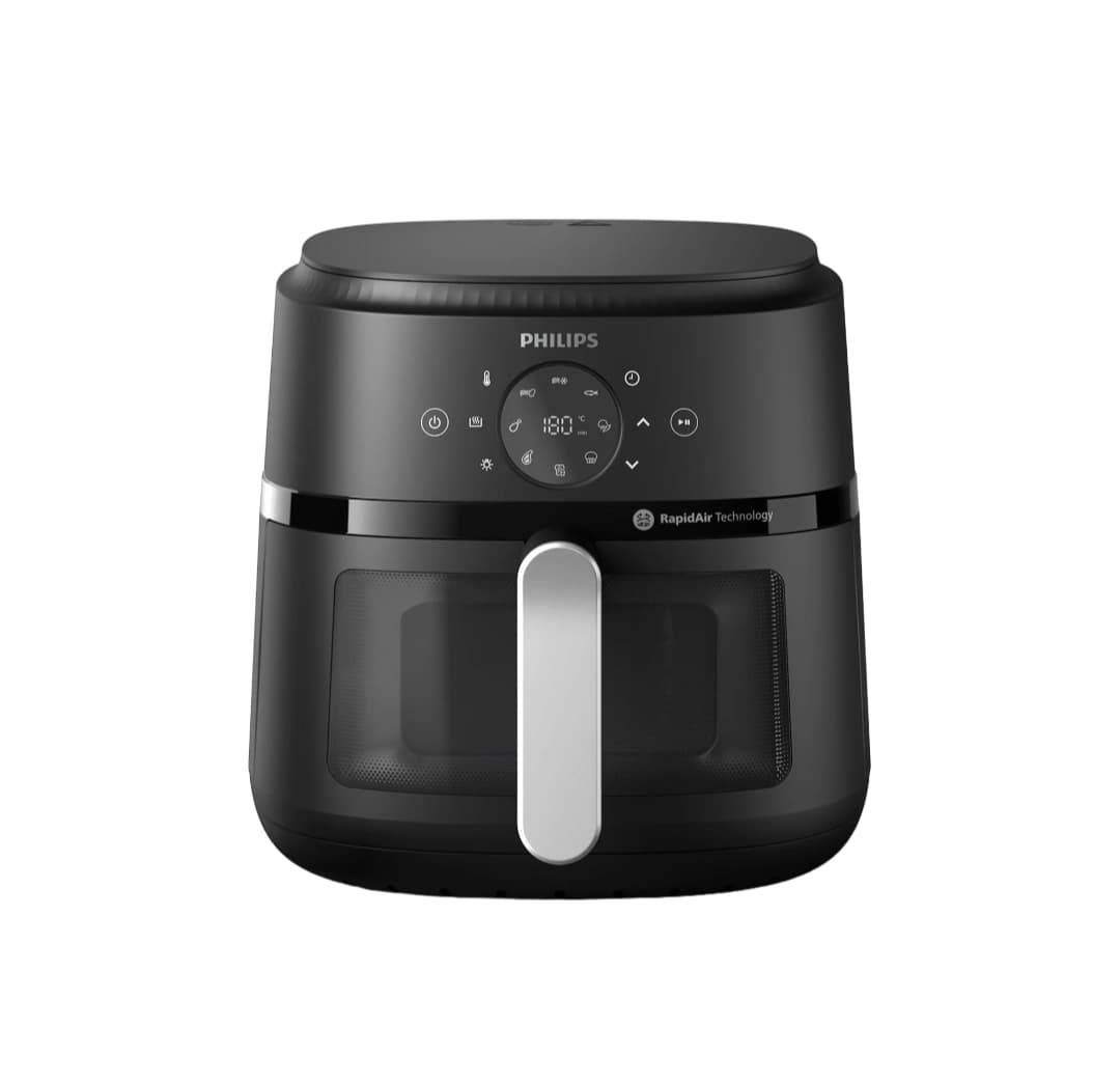 Freidora de aire Philips Airfryer NA231/00 (6.2L, 1700W, con ventana)