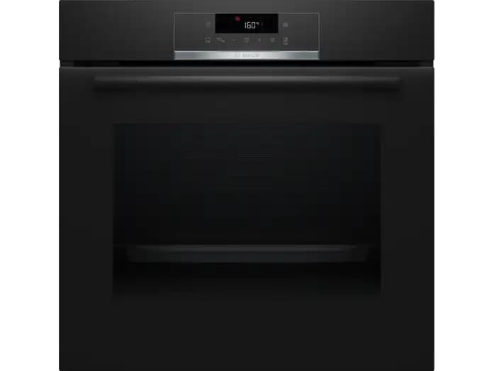 Horno - Bosch HBA572EB3, Serie 4, Multifunción, Pirolítico, 71 l, 3D Hotair, Función Air Fry, 60 cm, Negro