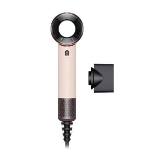 Secador de viaje Dyson Supersonic Travel (1220W, 3 ajustes de temperatura, 2 velocidades, diseño compacto, Rosa)