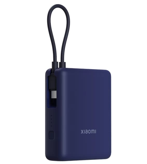 Xiaomi 33W Power Bank 10000mAh | Cable USB-C integrado | Carga hasta 3 dispositivos simultáneamente