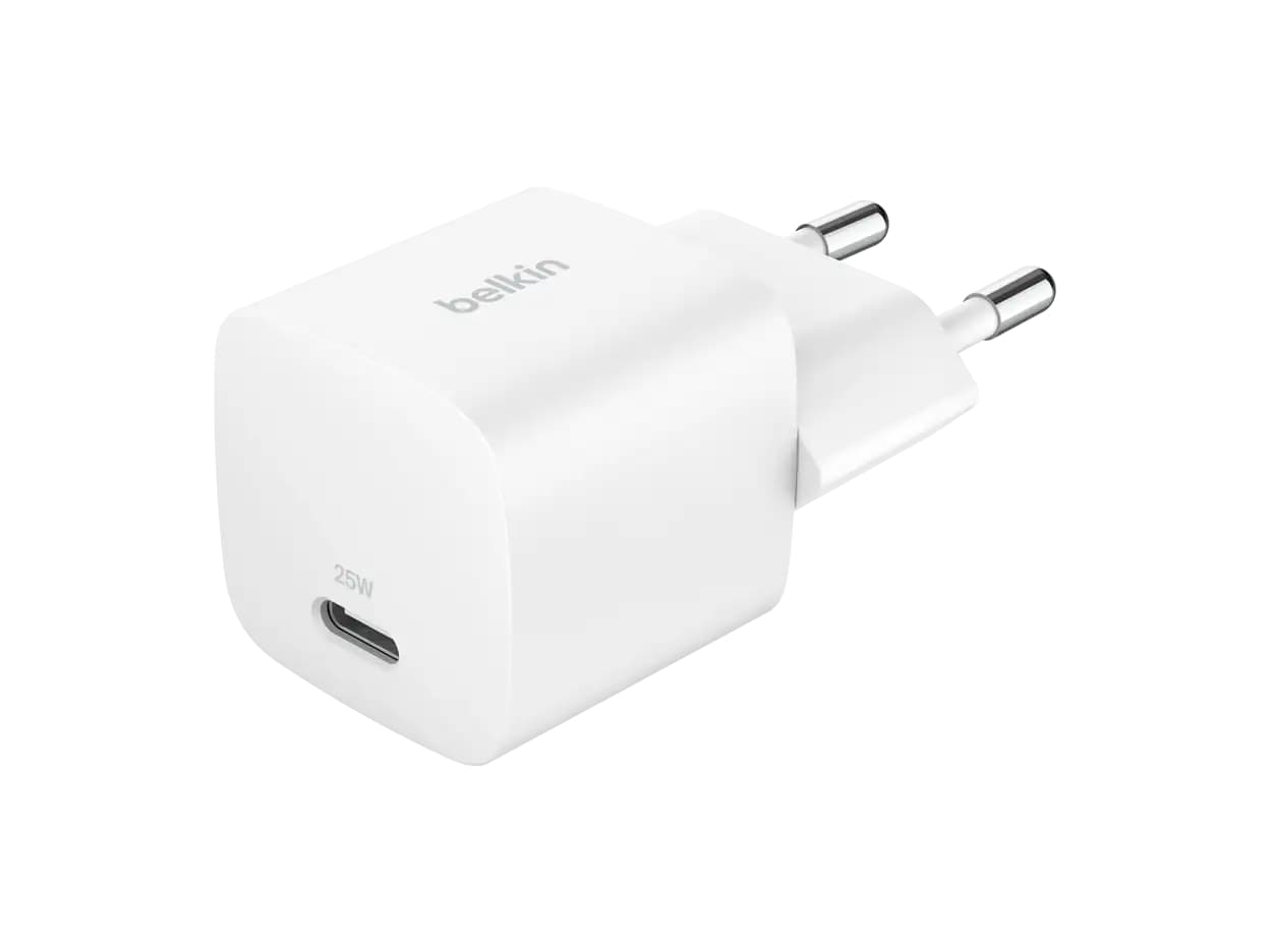 Cargador de pared - Belkin BBC031, Carga USB-C, 25W