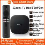 Nuevo Xiaomi TV Box S 3rd Gen,