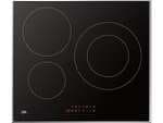 Placa inducción - ok. OBH 3611-1, 3 zonas, Zona grande 18/29 cm, 7200W, 51.7 cm, Negro
