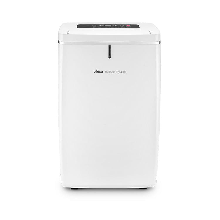 Deshumidificador Ufesa Wellness Dry 4000 (16L/24h, 30m², depósito 5L, purificación y modo ropa)