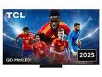 TV QD-Mini LED 75" - TCL 75C7K, 4K HDR Premium 3000nits, FALD, Smart TV con Google TV, Dolby Vision IQ·Atmos, 144Hz