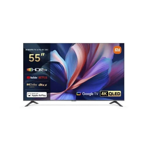 Xiaomi QLED 55" 4K 120Hz con IA – Google TV, HDR10+, 3 HDMI y sonido DTS:X