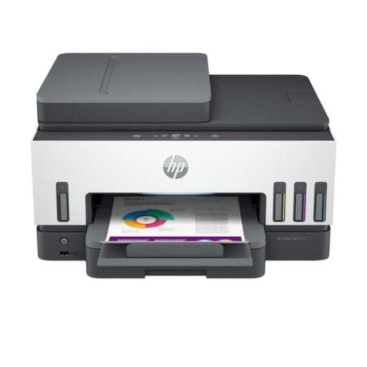 HP Smart Tank 7605 Impresora Multifunción Color WiFi Dúplex Automático Fax ADF 3 Años Tinta incluida