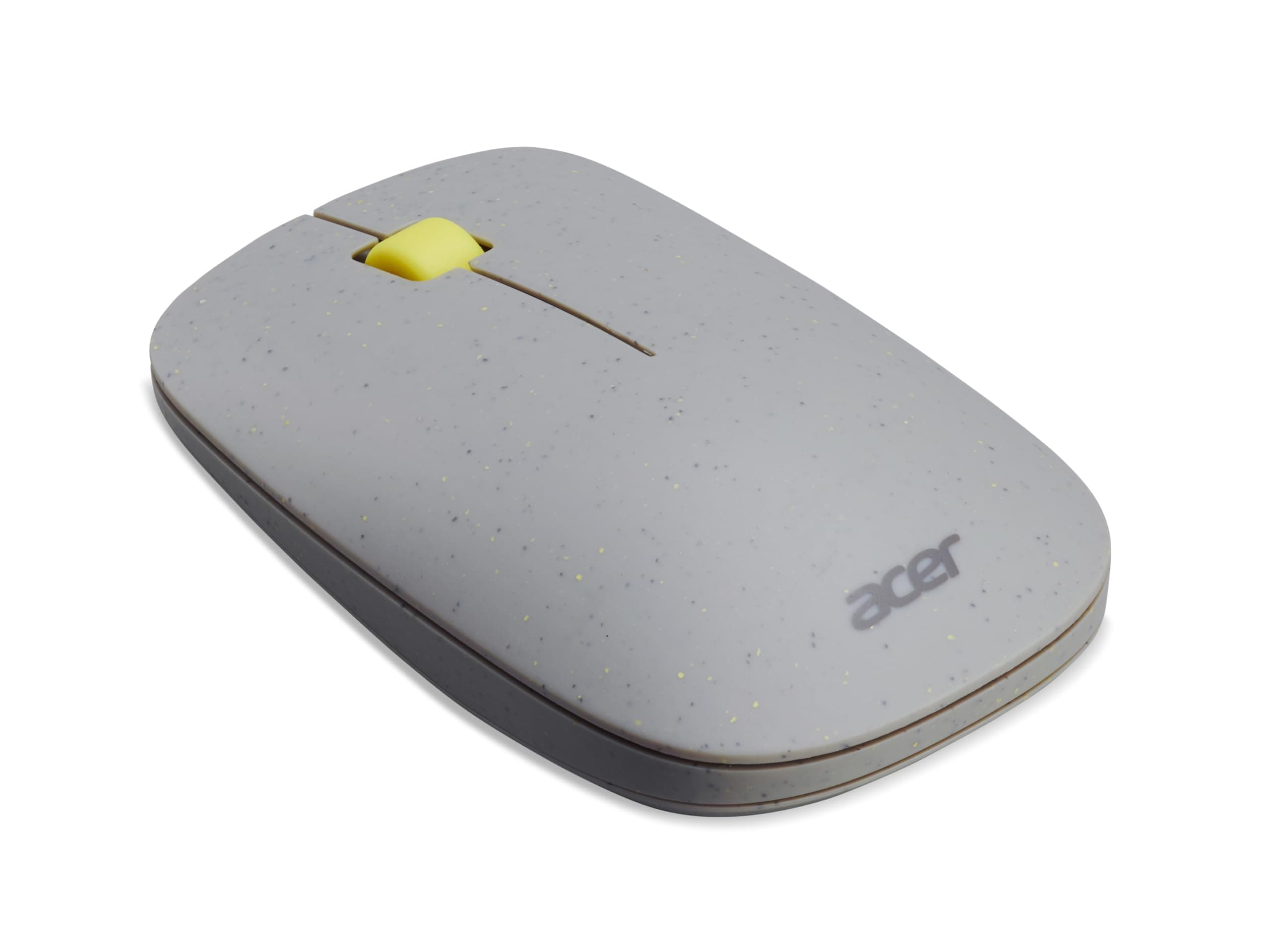 Acer Vero AMR020, Ratón Inalámbrico 2,4 GHz 1200 dpi, Ambidiestro, Gris