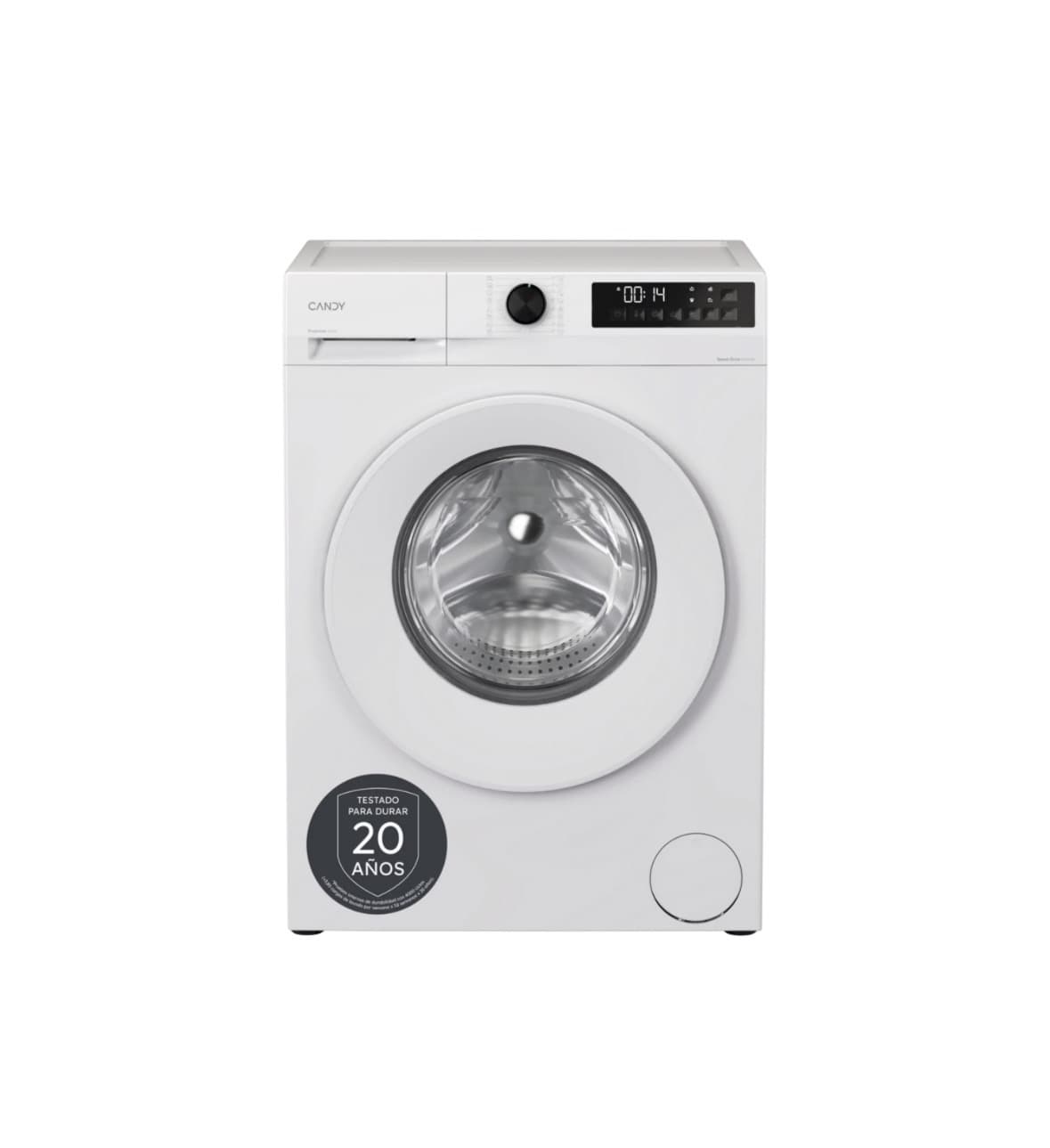 Lavadora carga frontal - Candy GD 4105-S ProWash 300, 10 kg, 1400 rpm, 16 programas, Blanco