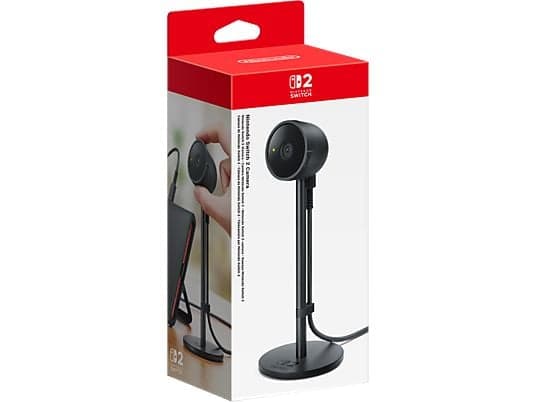 Cámara Nintendo Switch 2 - Nintendo Switch 2, USB-C, Lente gran angular, Sensor imagen alta sensibilidad, Negro