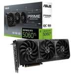 Tarjeta Gráfica ASUS PRIME GeForce RTX 5060 Ti OC Edition 8GB GDDR7 Reflex 2 RTX AI DLSS4 + 007 FIRST LIGHT