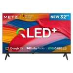 Metz TV 32 Pulgadas Smart TV, 32MQF7000Z, QLED, Smart TV 32 Pulgadas, HDR10, Dolby Audio, Bluetooth 5.1, Negro