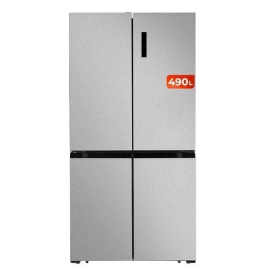Frigorífico Americano Evvo F100X Total No Frost 189,5cm 490L E Acero inoxidable