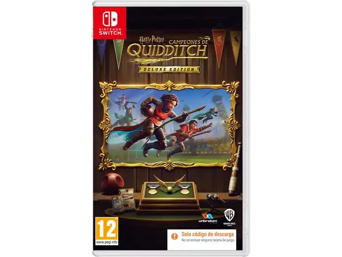 Harry Potter: Campeones de Quidditch Ed. Deluxe (Código en la caja) switch