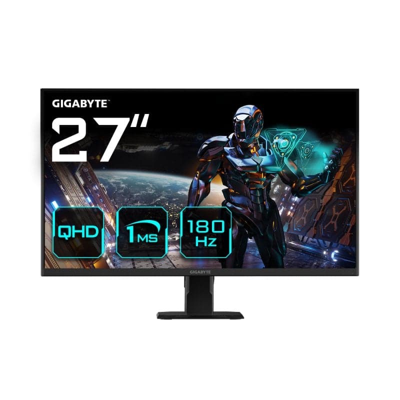 Monitor Gigabyte 27″ QHD 180Hz SS-IPS 1ms FreeSync HDR sRGB 100%