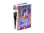 Nintendo Switch Let's Sing 2026 + 2 Micrófonos