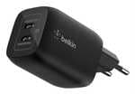Cargador Belkin doble USB-C 65W para Nintendo Switch 2