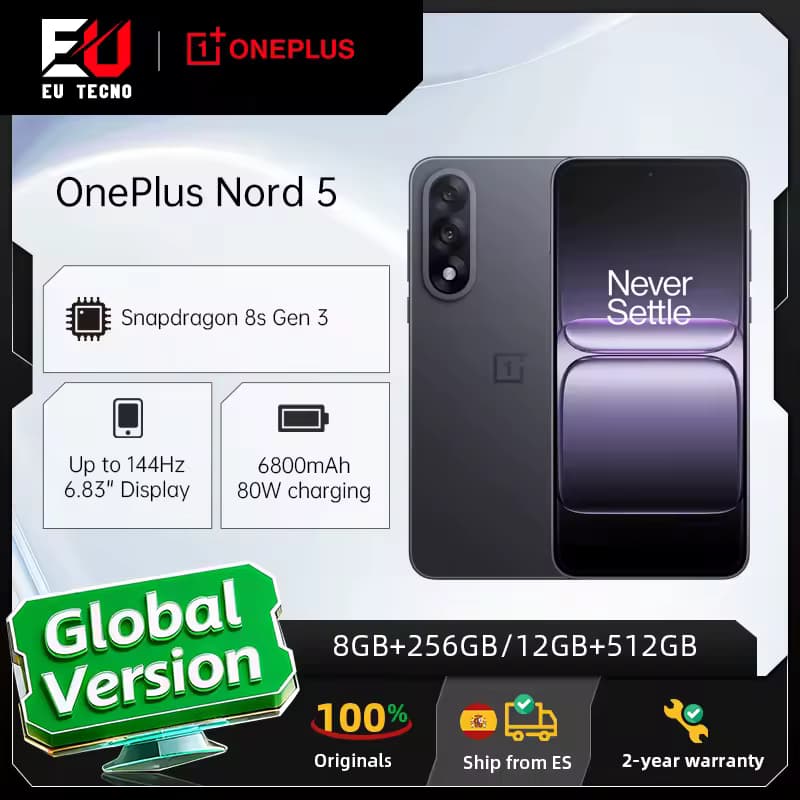 OnePlus Nord 5 5G (versión global) 8 GB + 256 GB