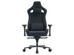 Silla gaming - ISY IGC-1000, 4D (ajustable en altura, anchura y profundidad, también se puede girar), 150 kg, Negro