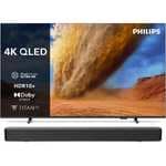 Philips 65PUS7810 4K UHD QLED 65" Smart TV Dolby Atmos Titan OS + TAB4000 Barra de Sonido + 6 MESES MOVISTAR PLUS+