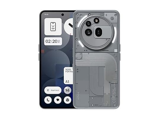 NOTHING Phone 3a Pro, Gris, 256 GB, 12 GB RAM, 6,77 " FHD+ AMOLED, Qualcomm Snapdragon 7s Gen 3, 5000 mAh