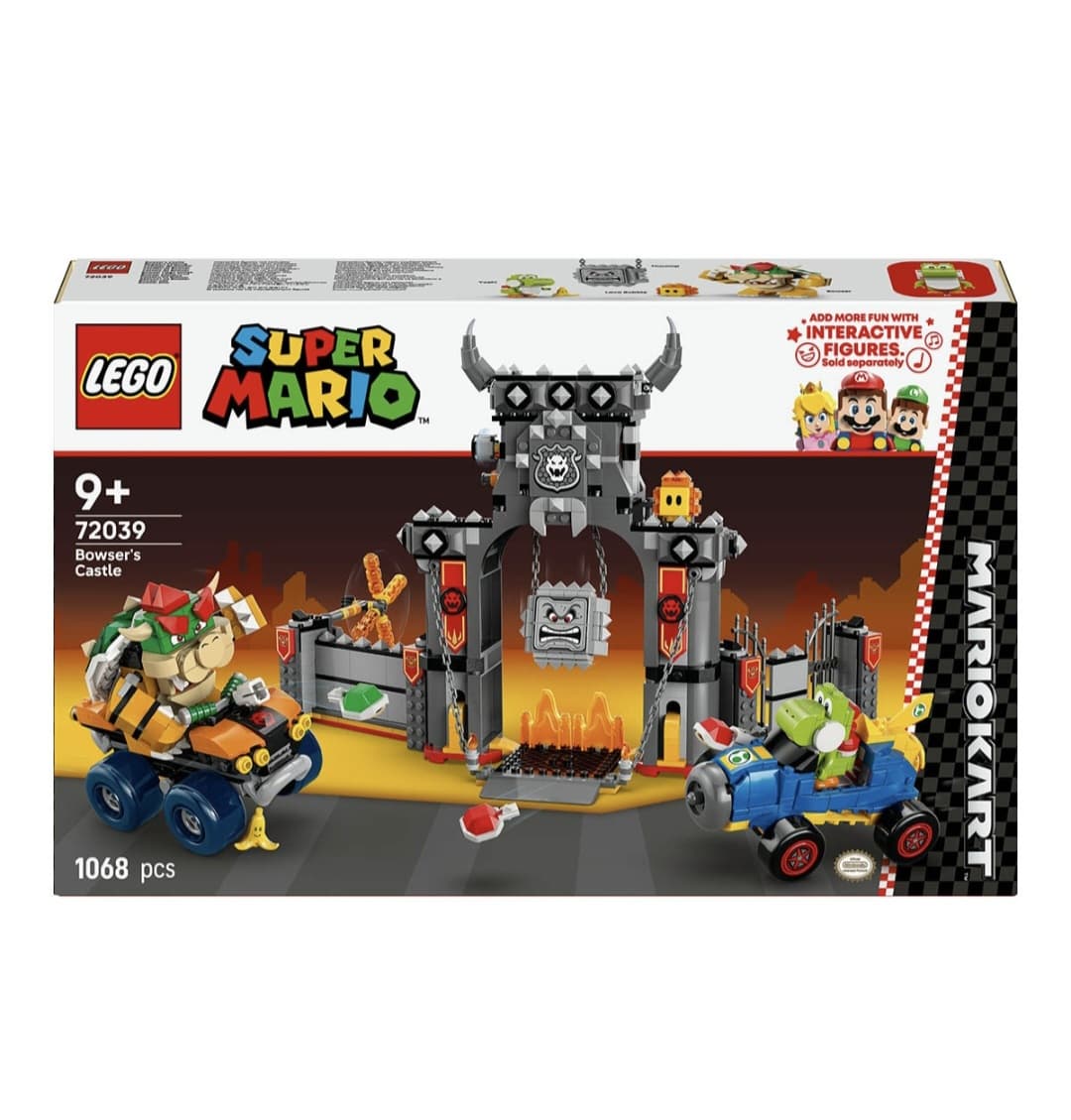 Juego de construcción Mario Kart Castillo de Bowser LEGO Super Mario - 72039
