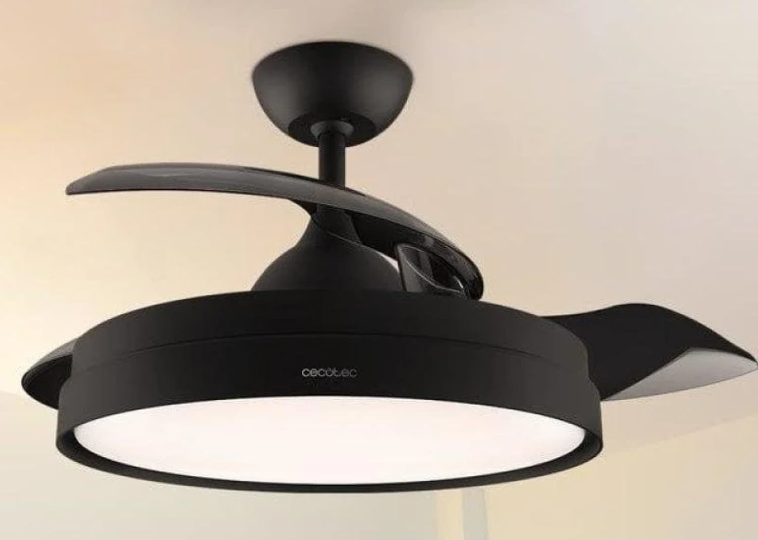 Ventilador de Techo Cecotec EnergySilence Aero 4280 Invisible Black