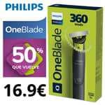 Maquinilla Philips OneBlade 360 a 16.9€ / 50% Que Vuelve en TODOS los productos de AFEITADO Philips OneBlade (desde el 7 de abril)