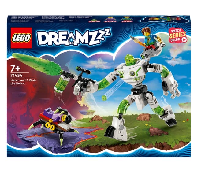 Juguete de construcción Mateo y Z-Blob Robot LEGO DREAMZzz - 71454