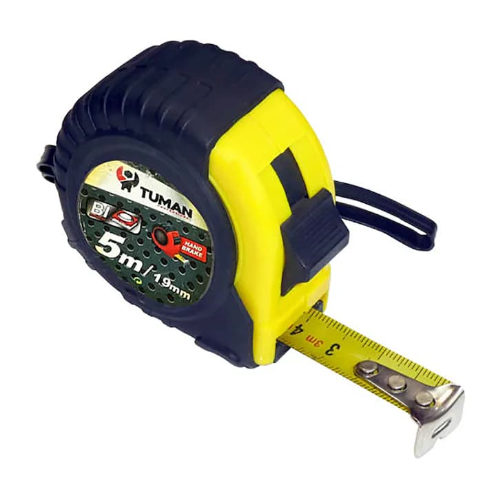 TUMAN Profesional Flexómetro Antigolpe 5 m X 19 mm