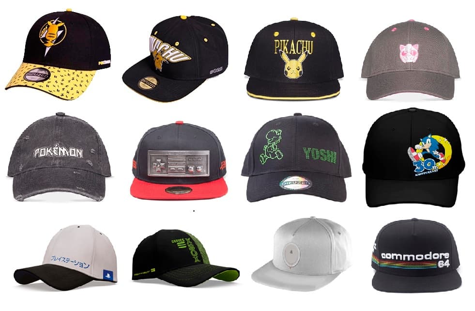 RECOPILACION - Liquidación de gorras en Game por 4,99€ / Snapback, trucker, ajustables / Pokémon, D&D, Marvel, Nintendo, Harry Potter...