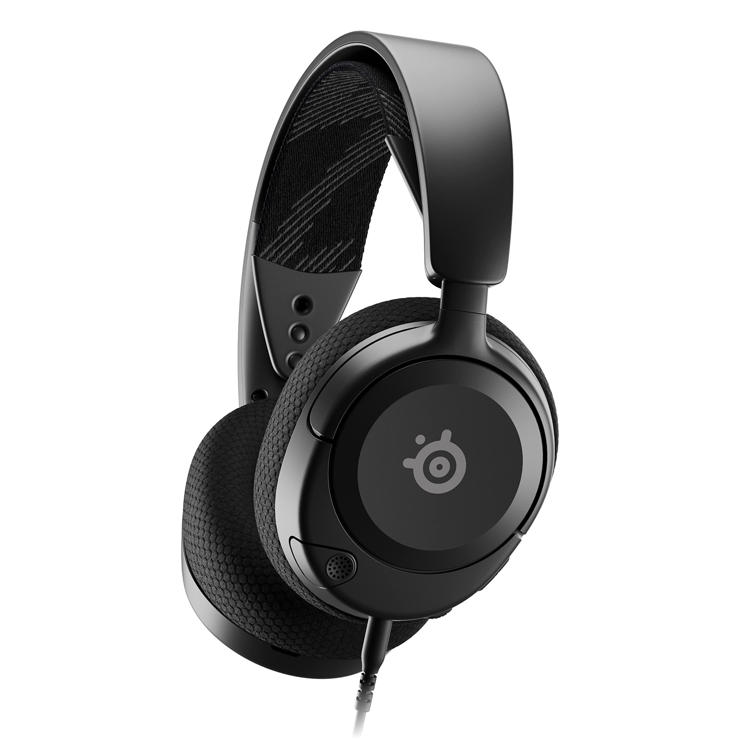 Cascos Gaming SteelSeries Arctis Nova 1 – Audio Hi-Fi + 360° Espacial – PC, PS5, PS4, Xbox y Switch, negros y blancos