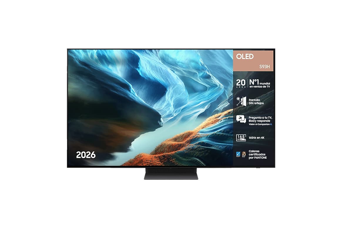 TV Samsung 77" OLED S93H 165Hz Samsung Vision AI Smart TV