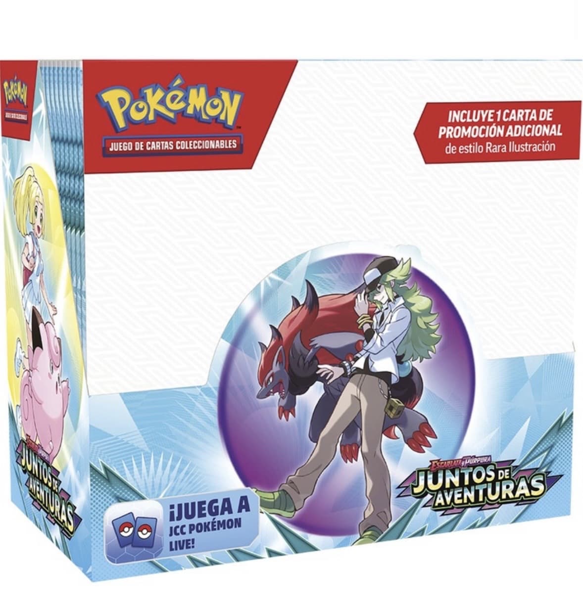 Sobres juntos de aventuras pokeon