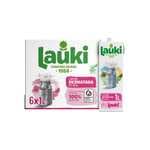 Lauki - Leche Desnatada de Bienestar Animal - Sin Azúcar Añadido y Sin Gluten - Brik UHT Pack 6 x 1L