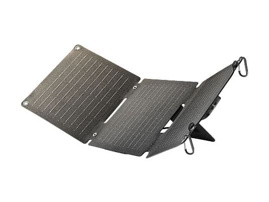 Cargador - CellularLine CARGADOR SOLAR PORTÁTIL, Con paneles solares, Universal, 20W, Tecnología ETFE, Resistencia extrema, Carga simultánea
